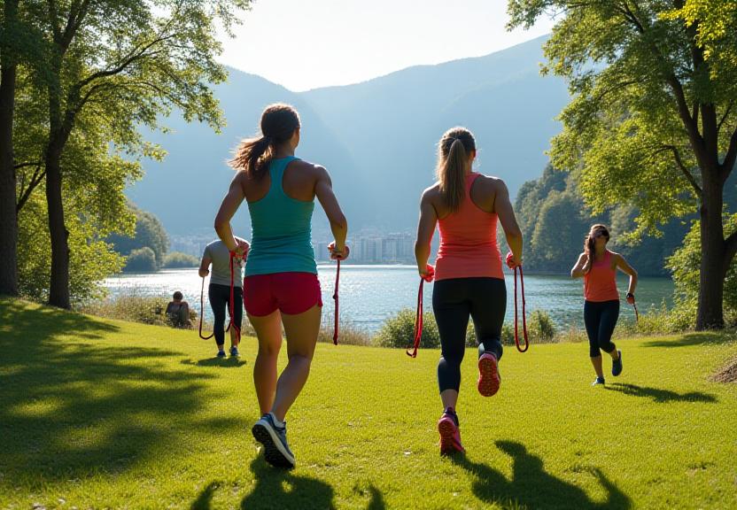 Outdoor Fitness Training in Zürich